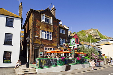 Pub in The Old Town, Hastings, East Sussex, England, United Kingdom, Europe