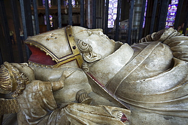 Effigy of Thomas a Becket, Archbishop of Canterbury, Canterbury Cathedral, UNESCO World Heritage Site, Canterbury, Kent, England, United Kingdom, Europe