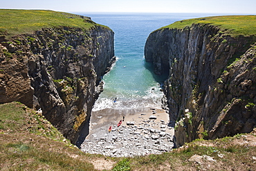 Raming Hole, Pembrokeshire, Wales, United Kingdom, Europe