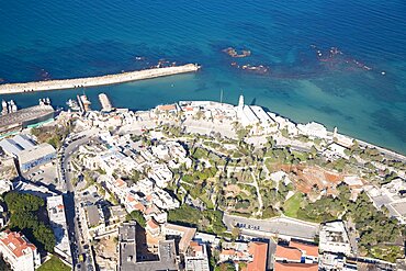 Aerial view of the old city of Jaffa, Israel