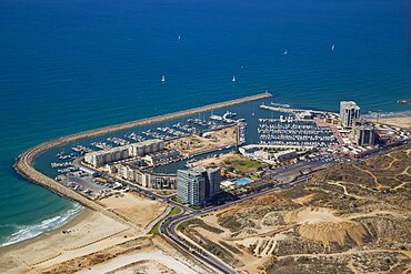 The Marina of Herzliya on the Coastal Plain