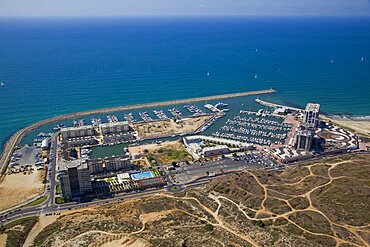 The Marina of Herzliya on the Coastal Plain