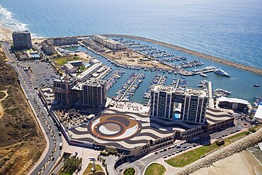 The Marina of Herzliya on the Coastal Plain