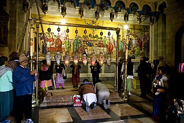 church of the Holy Sepulchre in the old city of Jerusalem, Israel