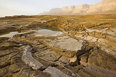 landscape of the Dead Sea, Israel