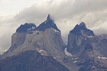 mountains of Torres Del Paine in Patagonia Chile