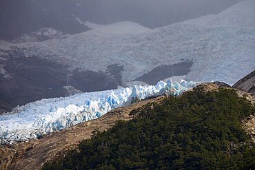 Photograph of a glacier in Patagonia Chile