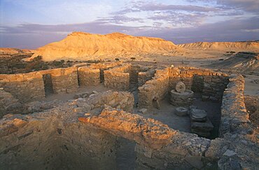 ruins of the Moa in the Negev desert, Israel