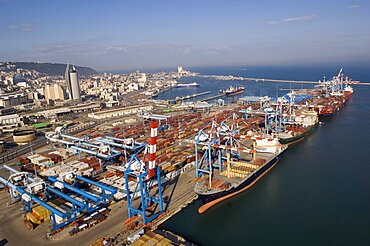 Aerial port of Haifa, Israel