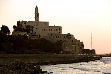 old city of Jaffa at sunset, Israel