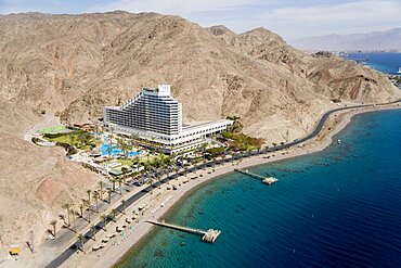 Aerial Princess hotel in southern Eilat, Israel