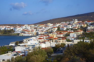 Hora, Andros island, Cyclades, Greek Islands, Greece, Europe