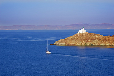 Agios Nikolaos, Korissia Bay, Kea Island, Cyclades, Greek Islands, Greece, Europe