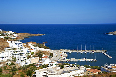 Loutra village, Kythnos, Cyclades, Greek Islands, Greece, Europe