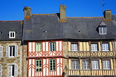 Treguier, Cote de Granit Rose, Cotes d'Armor, Brittany, France, Europe