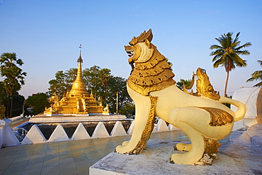 Paya, temple and monastery, Mawlamyine (Moulmein), Mon State, Myanmar (Burma), Asia