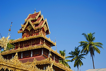 Kawhnat Monastery, near Maylamyine (Moulmein), Mon State, Myanmar (Burma), Asia