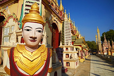 Thanbodhay Pagoda, Monywa, Sagaing Division, Myanmar (Burma), Asia