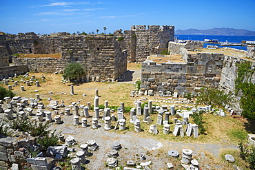 Old town Castle, Kos, Dodecanese, Greek Islands, Greece, Europe