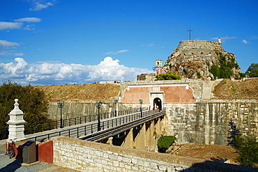 Old Fortress, Kerkyra City, UNESCO World Heritage Site, Corfu, Ionian Islands, Greek Islands, Greece, Europe