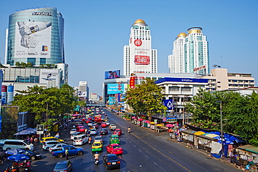 Rajprarop Road, Siam Square area, Bangkok, Thailand, Southeast Asia, Asia