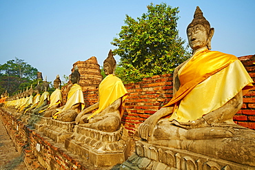 Wat Yai Chai Mongkhon, Ayutthaya Historical Park, UNESCO World Heritage Site, Ayutthaya, Thailand, Southeast Asia, Asia