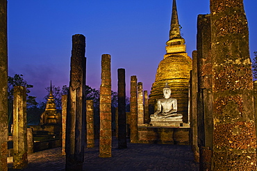 Wat Sa Sri, Sukhothai Historical Park, UNESCO World Heritage Site, Sukhothai, Thailand, Southeast Asia, Asia