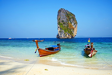 Ao Phra Nang Bay, Ko Poda Island, Krabi Province, Thailand, Southeast Asia, Asia