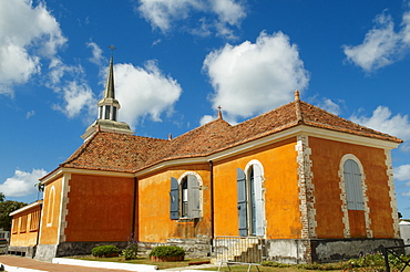 Notre-Dame-de-la-Delivrance church, Les Trois-Ilets, Martinique, French Overseas Department, Windward Islands, West Indies, Caribbean, Central America