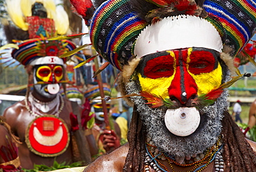 Sing Sing of Mount Hagen, a cultural show with ethnic groups, Mount Hagen, Western Highlands, Papua New Guinea, Pacific