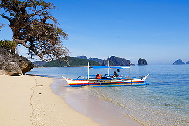 Bacuit archipelago at El Nido, Palawan Island, Philippines, Southeast Asia, Asia