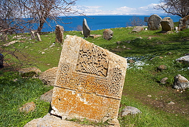 Armenian church, Akdamar island, Lake Van, Anatolia, Turkey, Eurasia