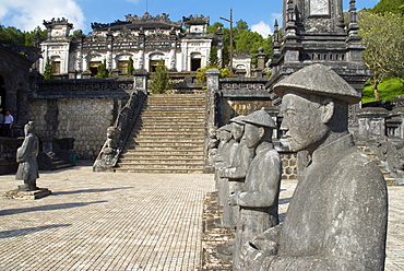 Tomb of Khai Din, Hue, UNESCO World Heritage Site, Thua Thien Province, Vietnam, Indochina, Southeast Asia, Asia