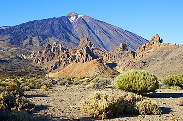 Mount Teide, Teide National Park, UNESCO World Heritage Site, Tenerife, Canary Islands, Spain, Europe