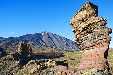 Mount Teide, Teide National Park, UNESCO World Heritage Site, Tenerife, Canary Islands, Spain, Europe