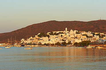 Town and port, Adamas, Milos, Cyclades Islands, Greek Islands, Aegean Sea, Greece, Europe