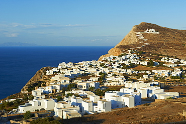 Panagia Kimissis monastery, Kastro, The Chora village, Folegandros, Cyclades Islands, Greek Islands, Aegean Sea, Greece, Europe