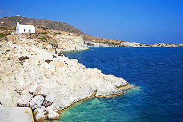 The Chora, Kimolos, Cyclades Islands, Greek Islands, Aegean Sea, Greece, Europe