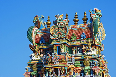 Sri Meenakshi temple, Madurai, Tamil Nadu, India, Asia