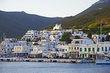 Katapola port, Amorgos, Cyclades, Aegean, Greek Islands, Greece, Europe