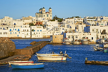 Port, Naoussa, Paros, Cyclades, Aegean, Greek Islands, Greece, Europe