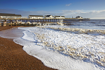 A winter morning at Southwold, Suffolk, England, United Kingdom, Europe