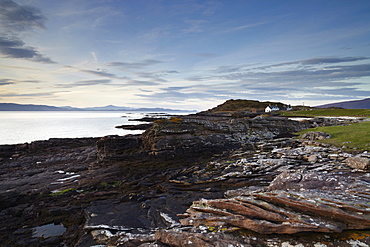 The beautiful coastline of the Applecross Peninsula at Ardban, Ross Shire, Scotland, United Kingdom, Europe