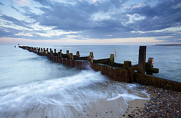 A summer evening at Lowestoft, Suffolk, England, United Kingdom, Europe