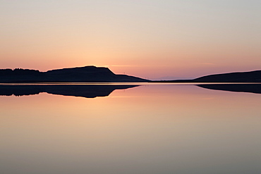 Dawn at Loch Leathan, Isle of Skye, Scotland, United Kingdom, Europe