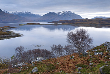 A view of Upper Loch Torridon, Highlands, Scotland, United Kingdom, Europe