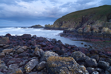 The wonderful coastline at St Abb's Head Nature Reserve, Berwickshire, Scotland, United Kingdom, Europe