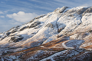 A scene from Borrowdale, Lake District National Park, Cumbria, England, United Kingdom, Europe