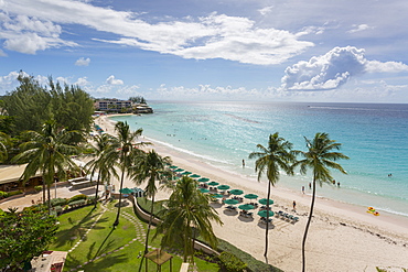 Worthing Beach, Christ Church, Barbados, West Indies, Caribbean, Central America