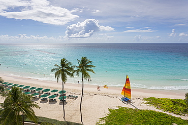 Worthing Beach, Christ Church, Barbados, West Indies, Caribbean, Central America